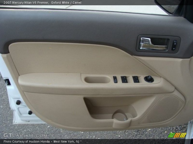 Oxford White / Camel 2007 Mercury Milan V6 Premier