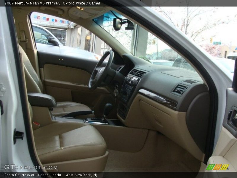Oxford White / Camel 2007 Mercury Milan V6 Premier