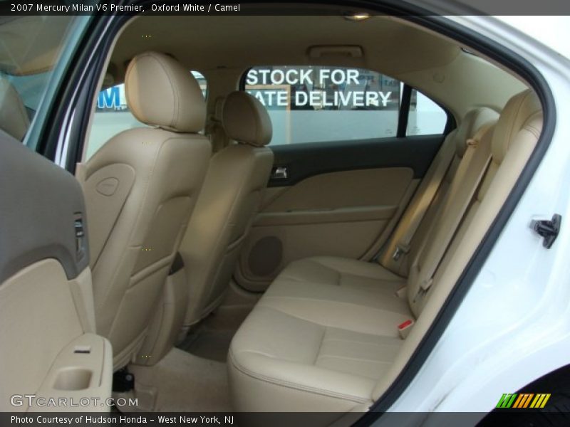 Oxford White / Camel 2007 Mercury Milan V6 Premier