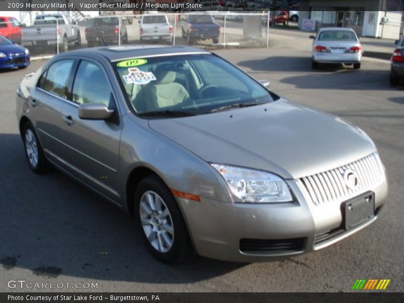 Vapor Silver Metallic / Medium Light Stone 2009 Mercury Milan I4