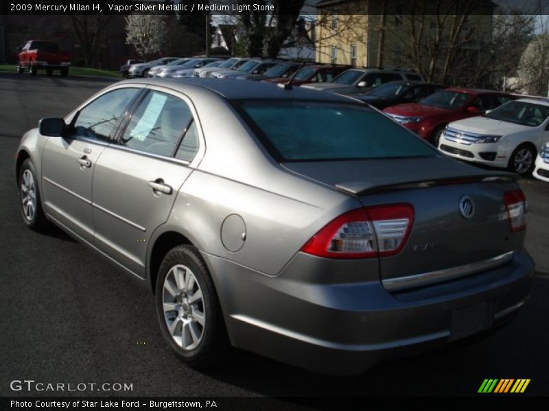 Vapor Silver Metallic / Medium Light Stone 2009 Mercury Milan I4