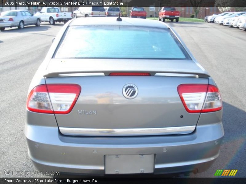 Vapor Silver Metallic / Medium Light Stone 2009 Mercury Milan I4