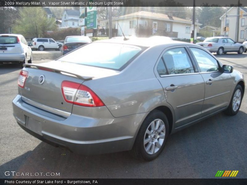 Vapor Silver Metallic / Medium Light Stone 2009 Mercury Milan I4