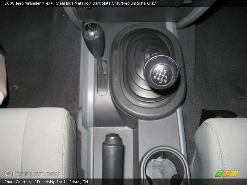 Steel Blue Metallic / Dark Slate Gray/Medium Slate Gray 2008 Jeep Wrangler X 4x4