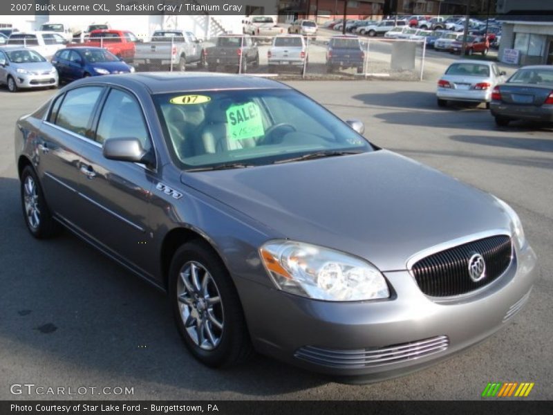 Sharkskin Gray / Titanium Gray 2007 Buick Lucerne CXL