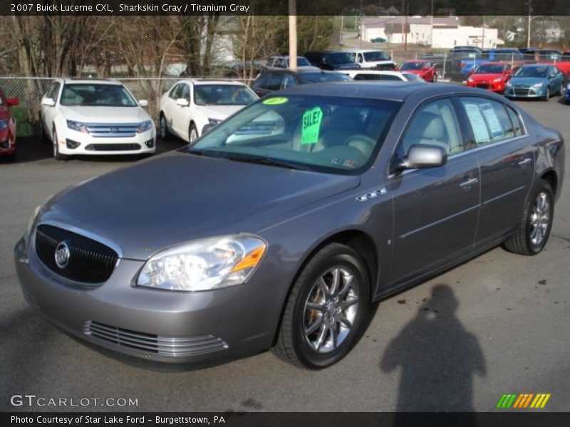 Sharkskin Gray / Titanium Gray 2007 Buick Lucerne CXL