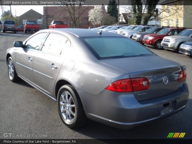 Sharkskin Gray / Titanium Gray 2007 Buick Lucerne CXL
