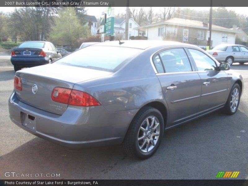 Sharkskin Gray / Titanium Gray 2007 Buick Lucerne CXL