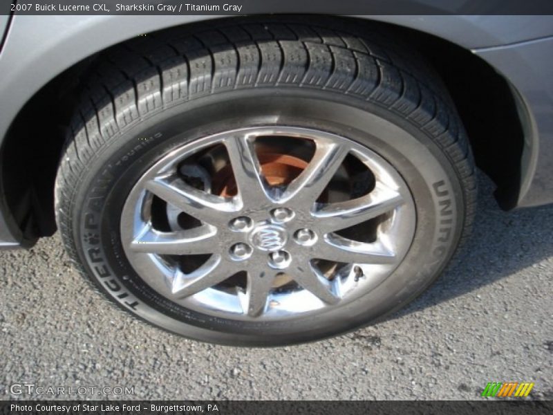 Sharkskin Gray / Titanium Gray 2007 Buick Lucerne CXL