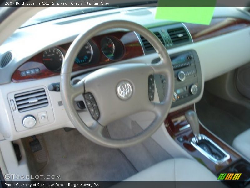 Sharkskin Gray / Titanium Gray 2007 Buick Lucerne CXL
