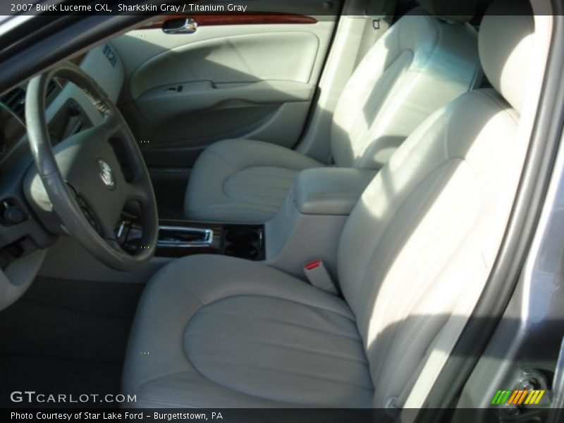 Sharkskin Gray / Titanium Gray 2007 Buick Lucerne CXL