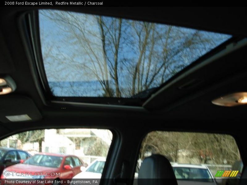 Redfire Metallic / Charcoal 2008 Ford Escape Limited