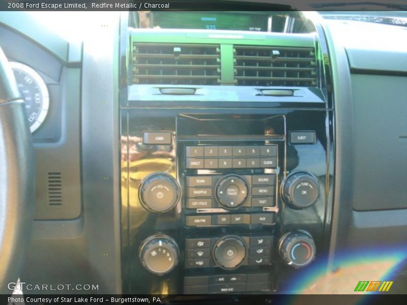 Redfire Metallic / Charcoal 2008 Ford Escape Limited