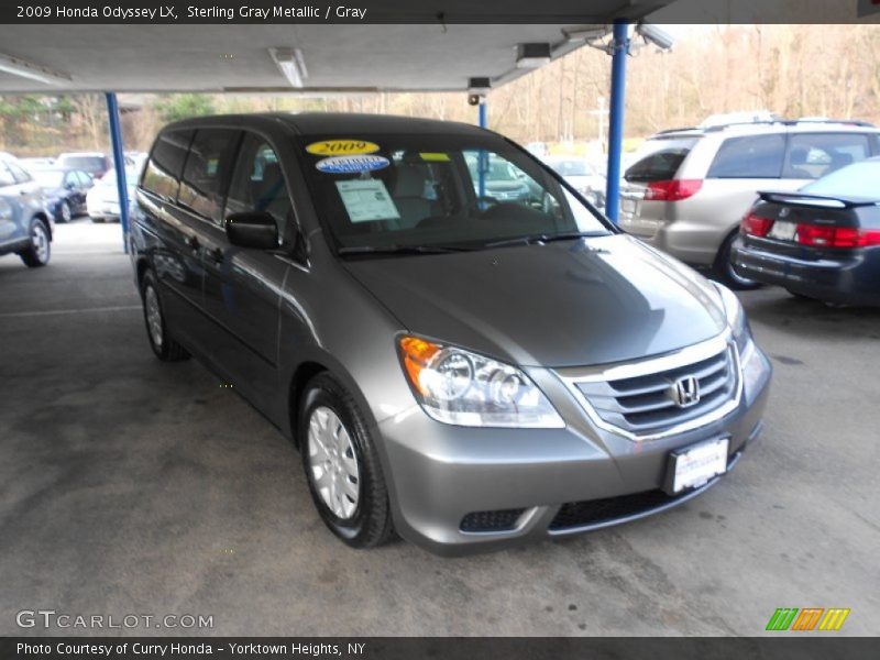 Sterling Gray Metallic / Gray 2009 Honda Odyssey LX