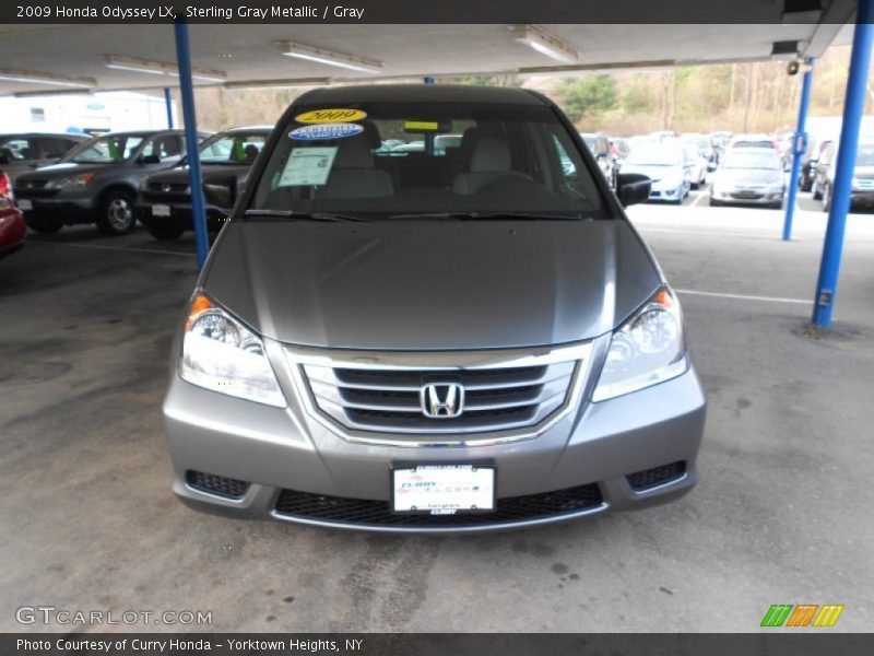 Sterling Gray Metallic / Gray 2009 Honda Odyssey LX