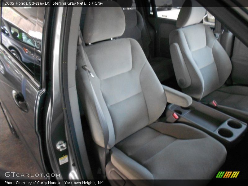 Sterling Gray Metallic / Gray 2009 Honda Odyssey LX
