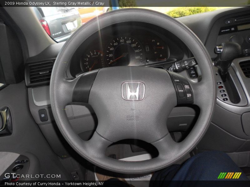 Sterling Gray Metallic / Gray 2009 Honda Odyssey LX