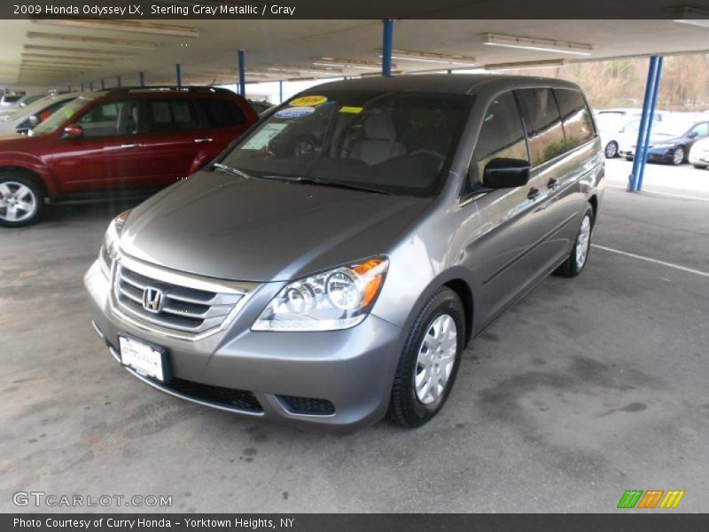 Sterling Gray Metallic / Gray 2009 Honda Odyssey LX