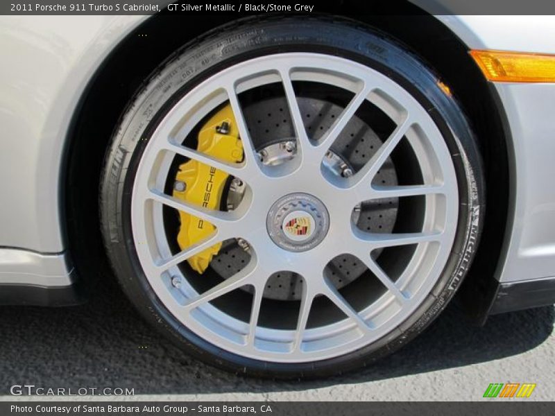 Turbo S Wheel with PCCB Brakes - 2011 Porsche 911 Turbo S Cabriolet