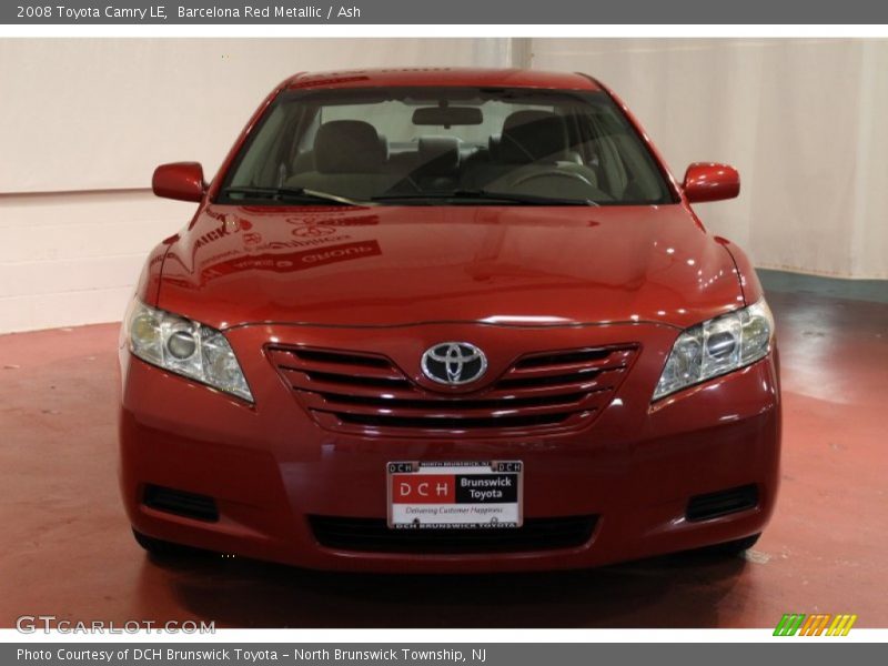 Barcelona Red Metallic / Ash 2008 Toyota Camry LE