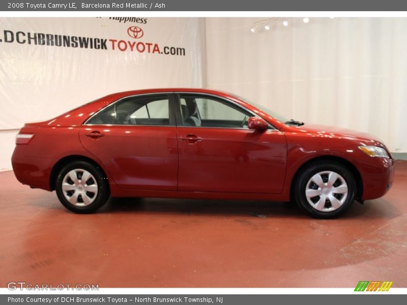 Barcelona Red Metallic / Ash 2008 Toyota Camry LE