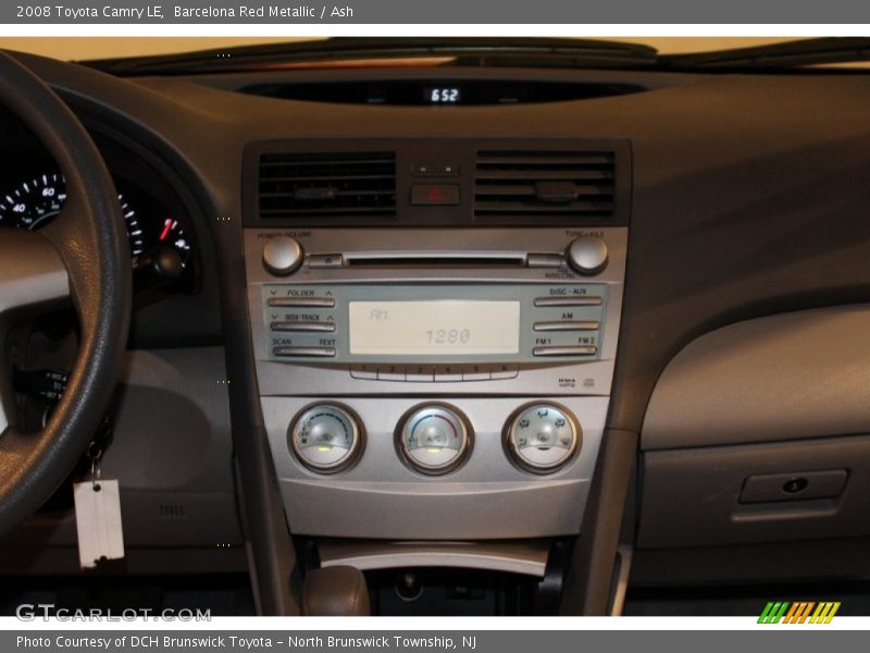 Barcelona Red Metallic / Ash 2008 Toyota Camry LE