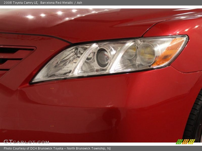 Barcelona Red Metallic / Ash 2008 Toyota Camry LE