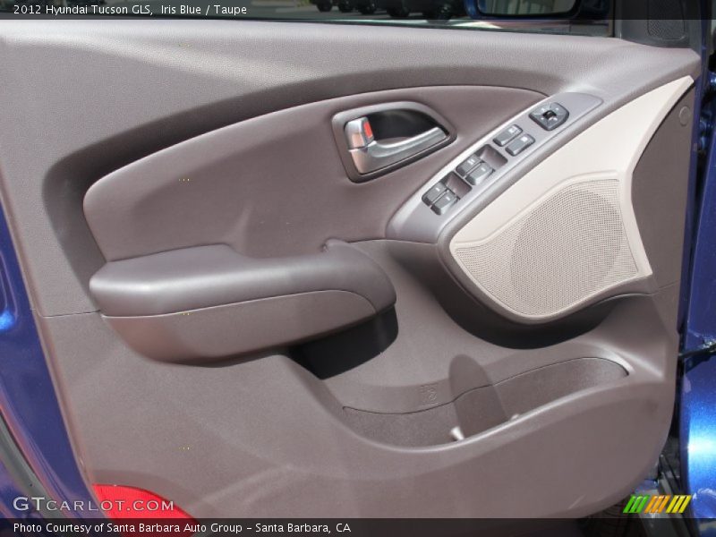 Iris Blue / Taupe 2012 Hyundai Tucson GLS