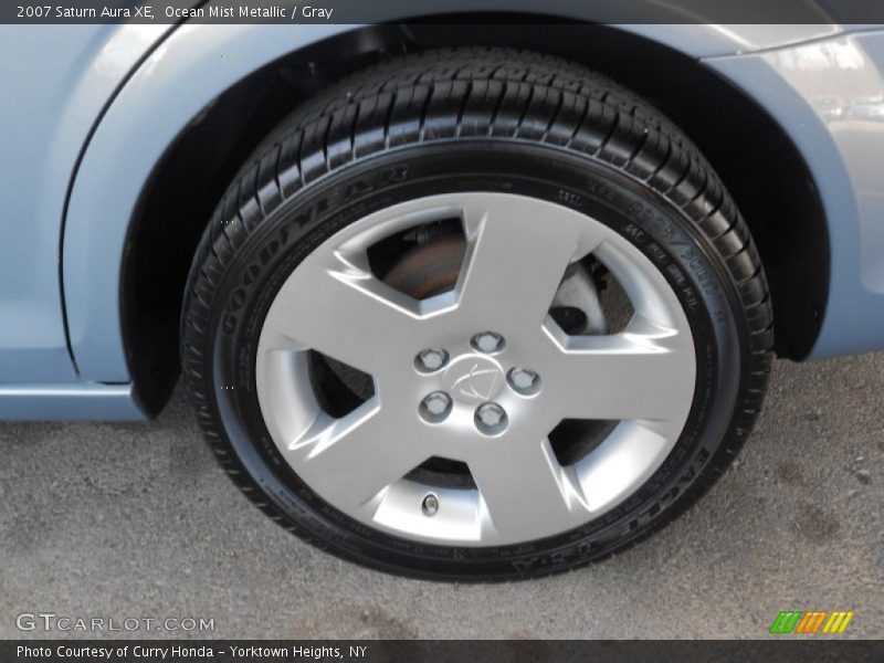 Ocean Mist Metallic / Gray 2007 Saturn Aura XE