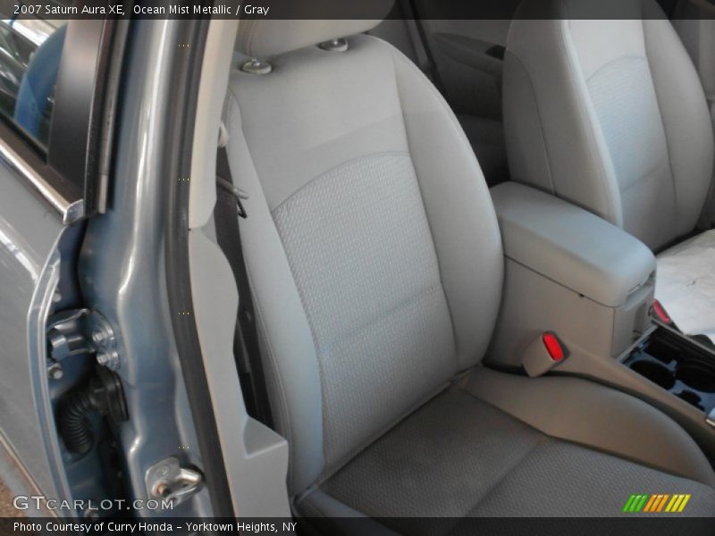 Ocean Mist Metallic / Gray 2007 Saturn Aura XE