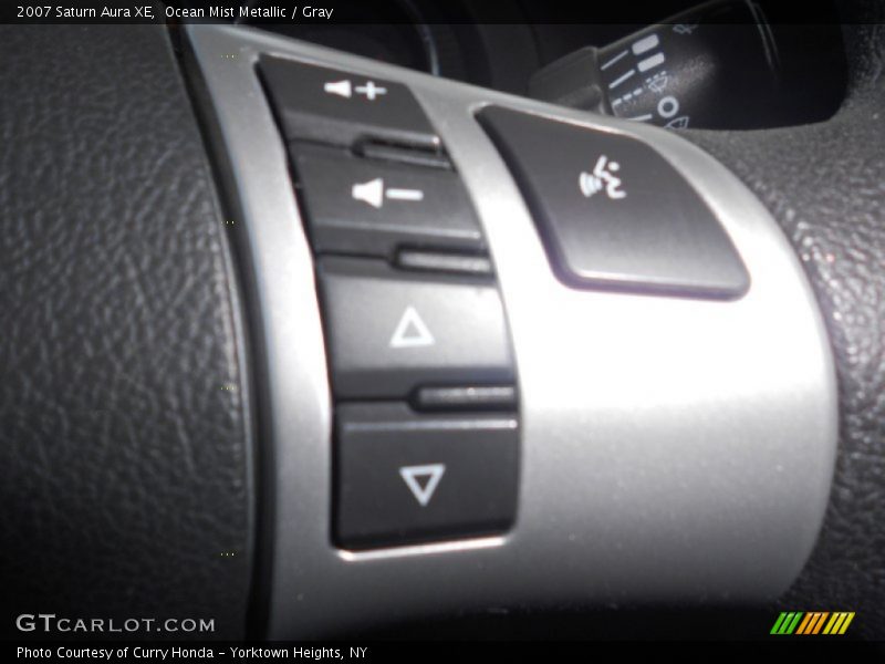 Ocean Mist Metallic / Gray 2007 Saturn Aura XE