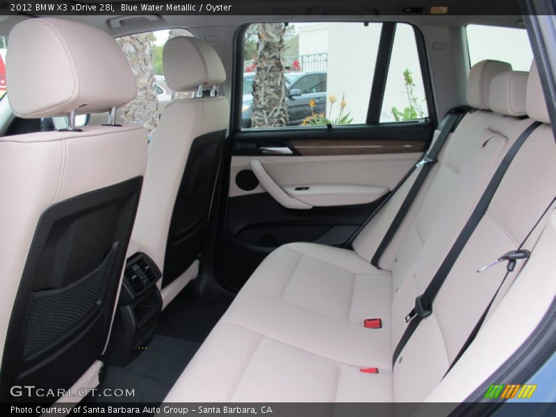 Blue Water Metallic / Oyster 2012 BMW X3 xDrive 28i