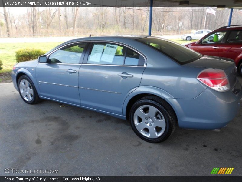 Ocean Mist Metallic / Gray 2007 Saturn Aura XE