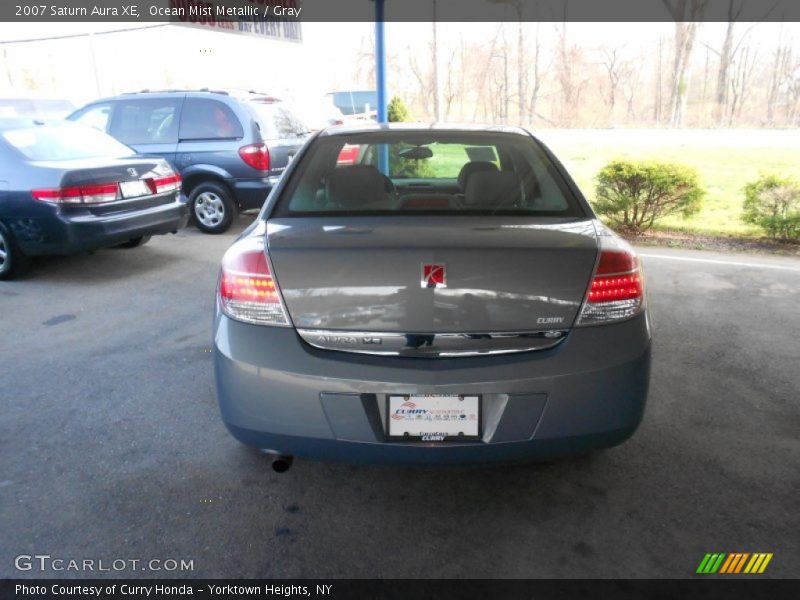Ocean Mist Metallic / Gray 2007 Saturn Aura XE