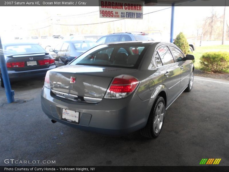 Ocean Mist Metallic / Gray 2007 Saturn Aura XE