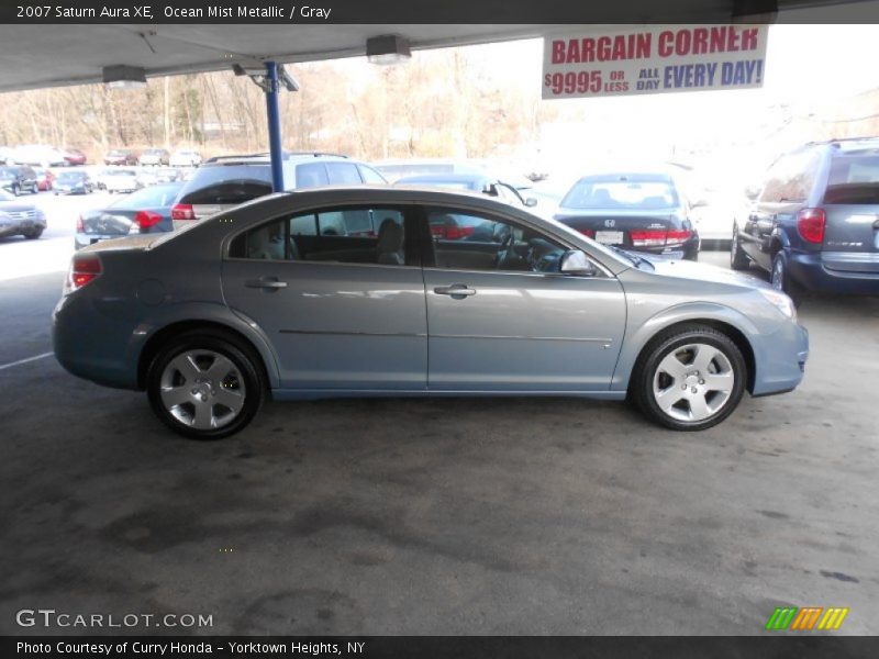 Ocean Mist Metallic / Gray 2007 Saturn Aura XE