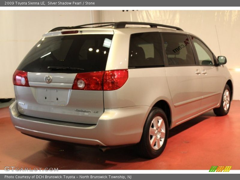 Silver Shadow Pearl / Stone 2009 Toyota Sienna LE