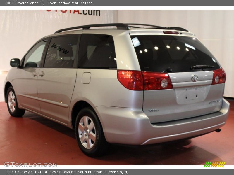 Silver Shadow Pearl / Stone 2009 Toyota Sienna LE