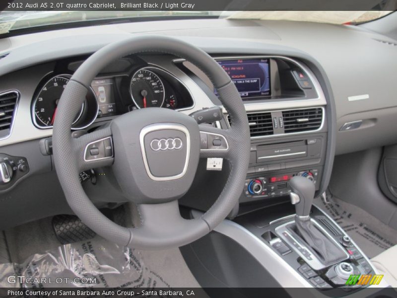 Dashboard of 2012 A5 2.0T quattro Cabriolet