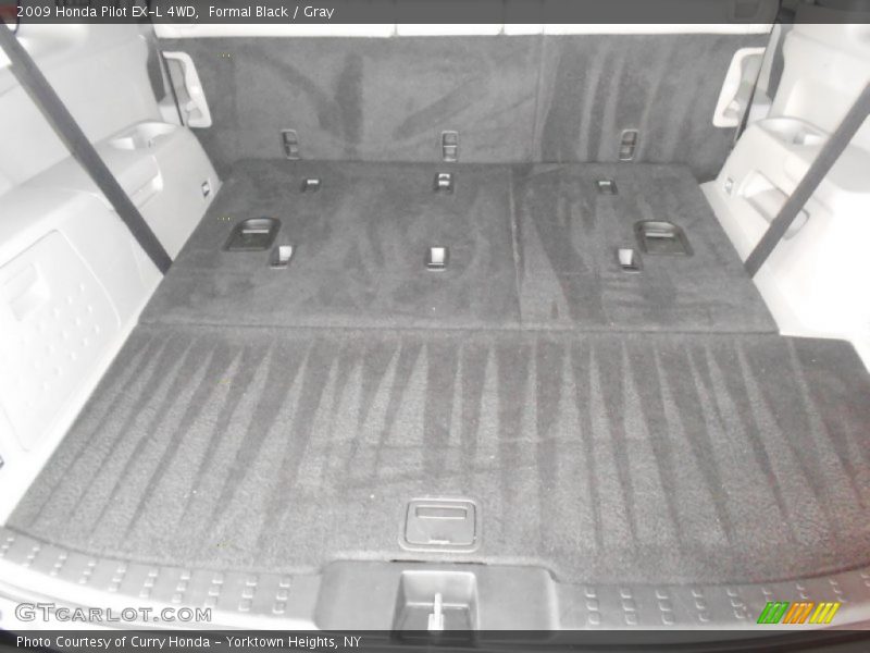 Formal Black / Gray 2009 Honda Pilot EX-L 4WD