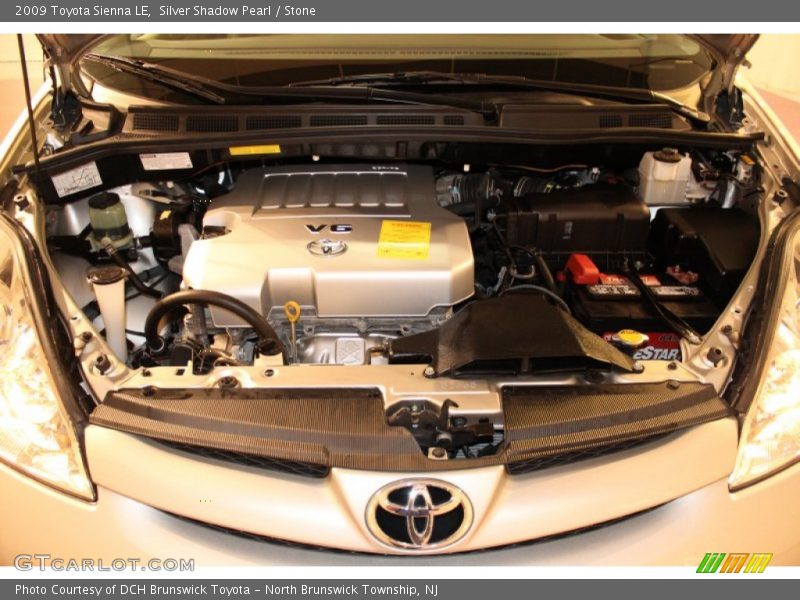 Silver Shadow Pearl / Stone 2009 Toyota Sienna LE