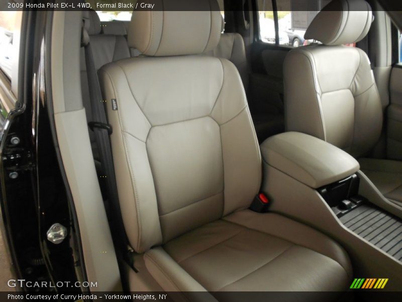 Formal Black / Gray 2009 Honda Pilot EX-L 4WD