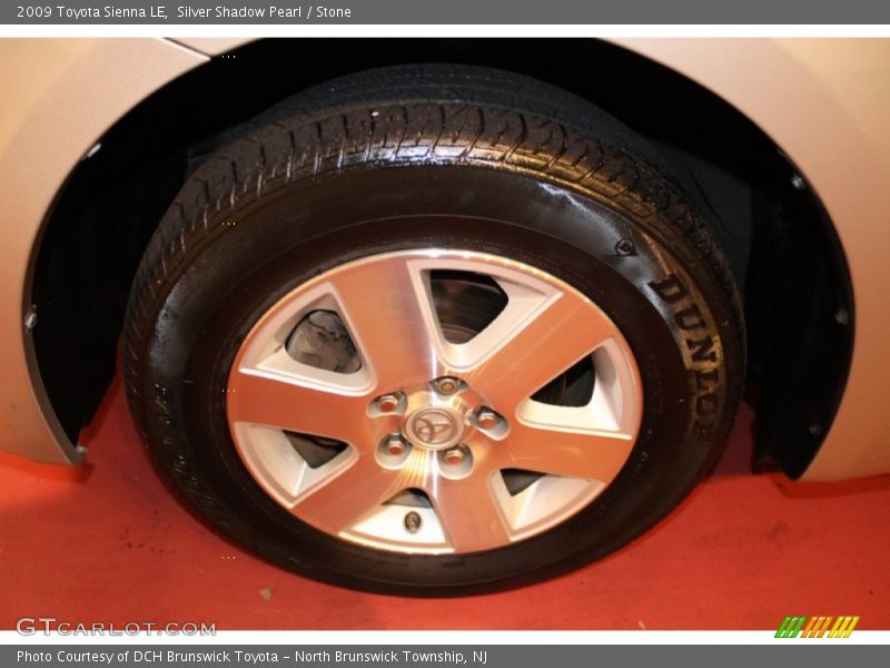 Silver Shadow Pearl / Stone 2009 Toyota Sienna LE