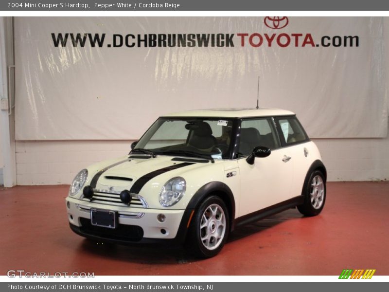 Pepper White / Cordoba Beige 2004 Mini Cooper S Hardtop