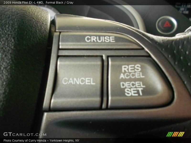 Formal Black / Gray 2009 Honda Pilot EX-L 4WD