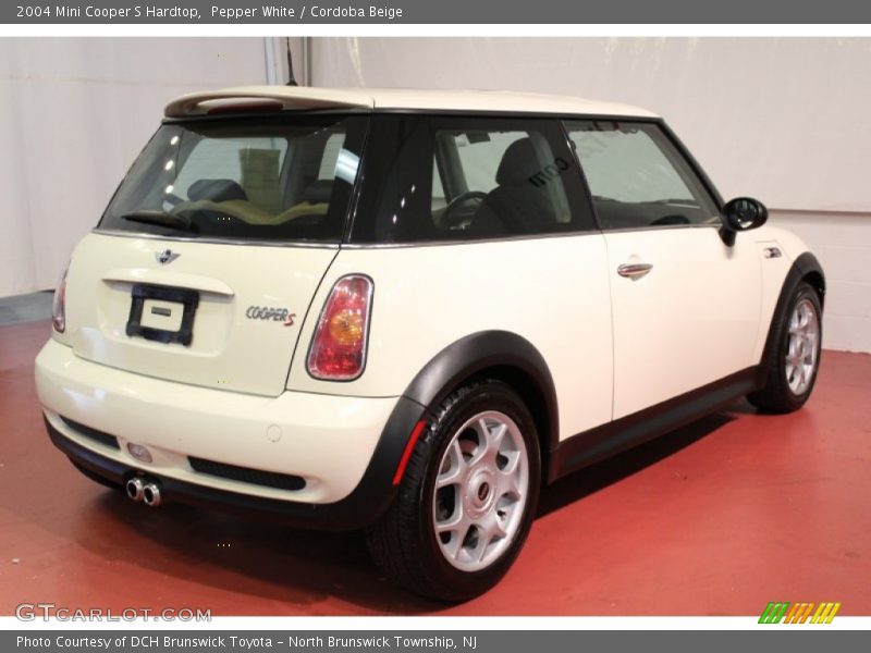 Pepper White / Cordoba Beige 2004 Mini Cooper S Hardtop
