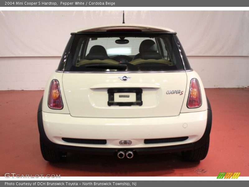 Pepper White / Cordoba Beige 2004 Mini Cooper S Hardtop