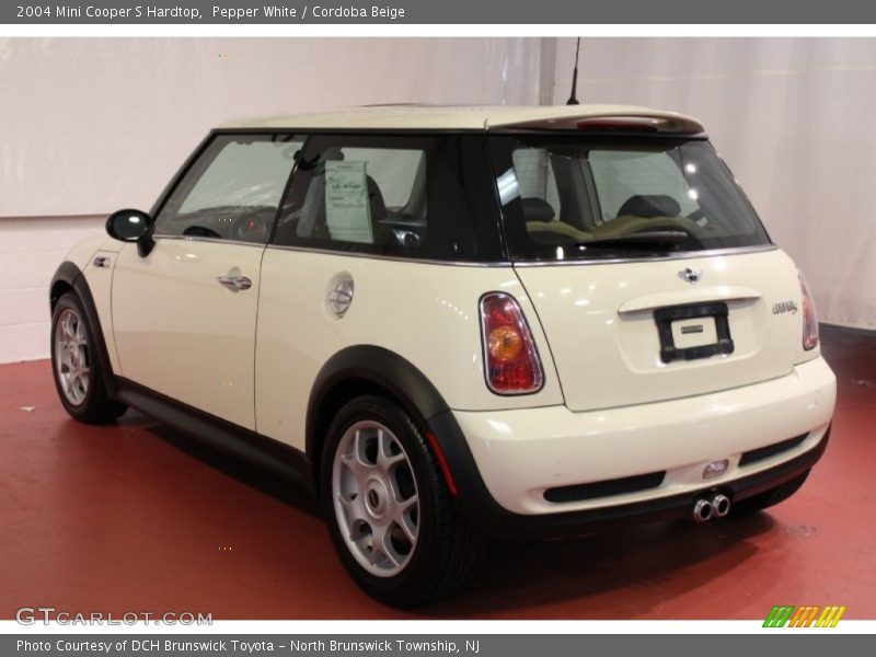 Pepper White / Cordoba Beige 2004 Mini Cooper S Hardtop