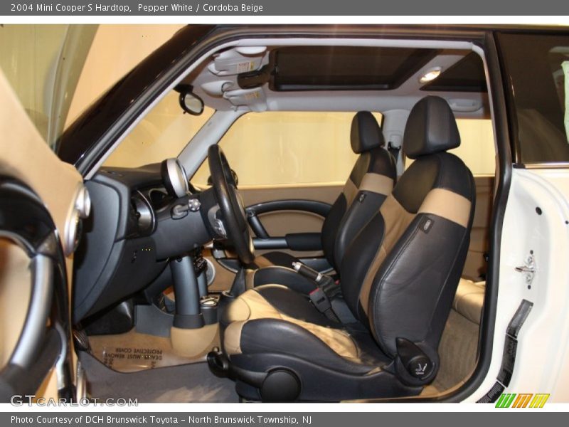  2004 Cooper S Hardtop Cordoba Beige Interior