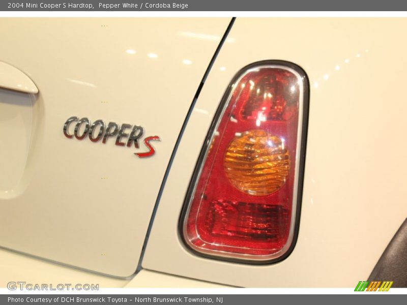 Pepper White / Cordoba Beige 2004 Mini Cooper S Hardtop